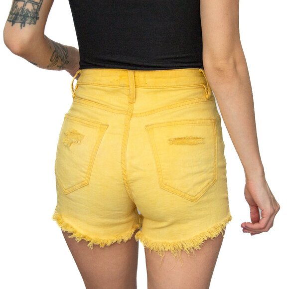 We The Free • US 25 • Mid-Rise Shorts • Soft Yellow - Picture 3 of 13